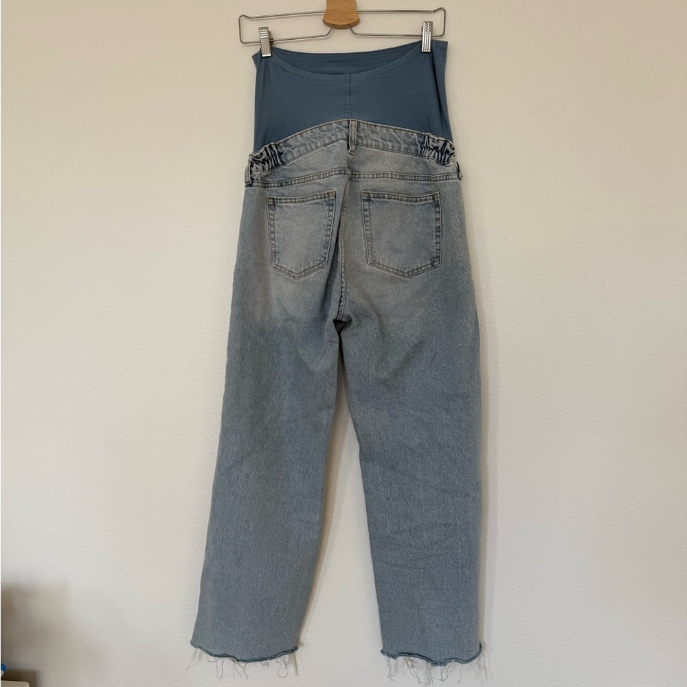 H&M - MAMA WIDE HIGH ANKLE JEANS - Picture 3 of 4